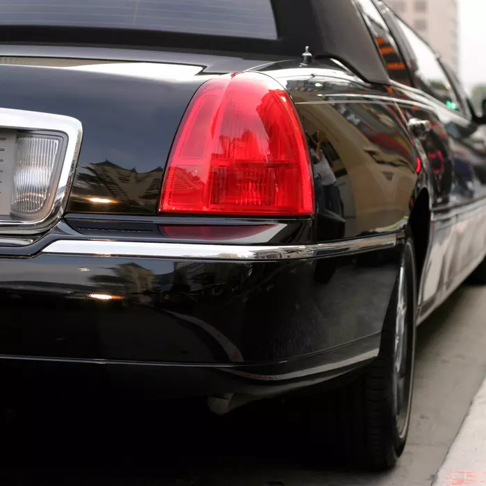 Czarna Limuzyna Lincoln